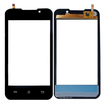 Touch Screen Digitizer For Spice Stellar Nhance 2 Mi437 Grey By - Maxbhi Com