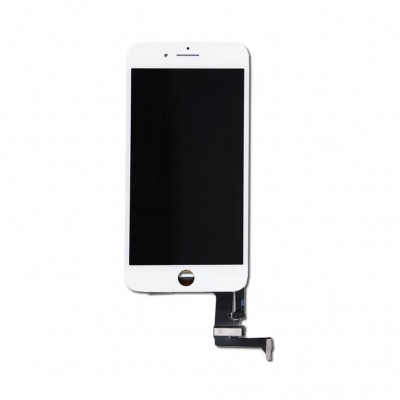 Lcd With Touch Screen For Apple Iphone 8 Plus Silver By - Maxbhi Com