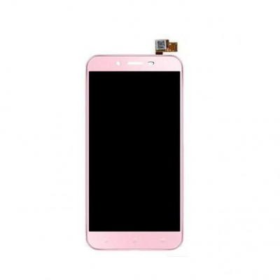 Lcd With Touch Screen For Asus Zenfone 3 Max Zc553kl Pink By - Maxbhi Com