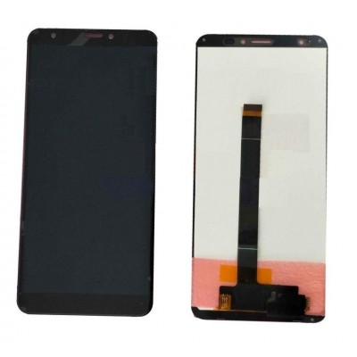 Lcd With Touch Screen For Lava Iris 88 Black By - Maxbhi Com