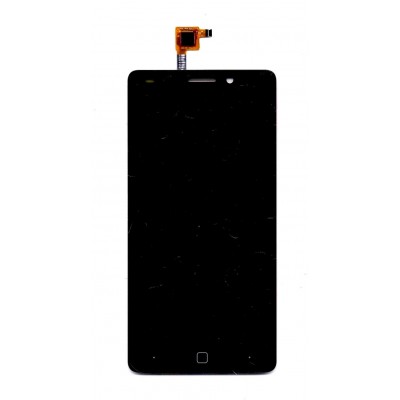 Lcd With Touch Screen For Intex Aqua Super Grey By - Maxbhi Com