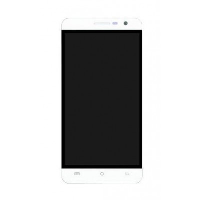 Lcd With Touch Screen For Intex Cloud Crystal 2 5d White By - Maxbhi Com