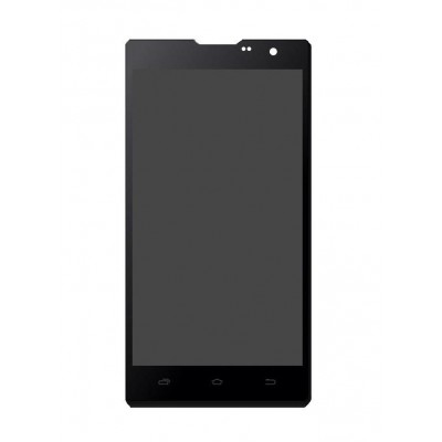 Lcd With Touch Screen For Intex Cloud String V2 Black By - Maxbhi Com