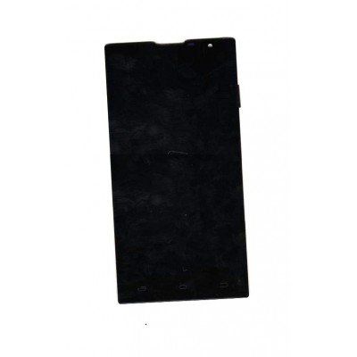 Lcd With Touch Screen For Intex Cloud String V2 Silver By - Maxbhi Com