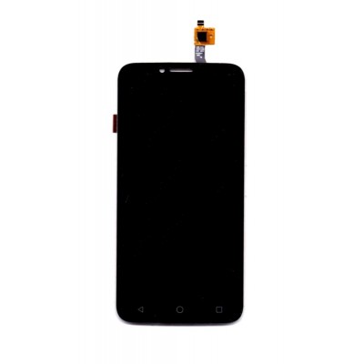Lcd With Touch Screen For Karbonn Quattro L50 Black By - Maxbhi Com