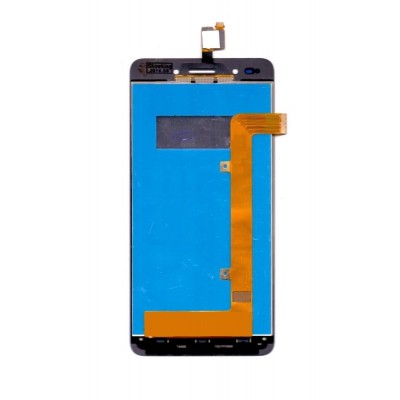 Lcd With Touch Screen For Lava X81 Black By - Maxbhi Com