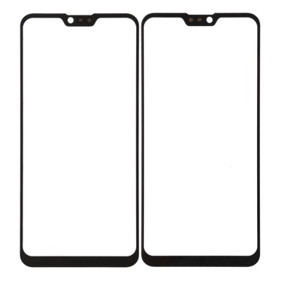 Replacement Front Glass For Asus Zenfone Max Pro M2 Zb631kl Black By - Maxbhi Com