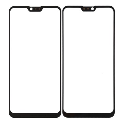 Replacement Front Glass For Asus Zenfone Max Pro M2 Zb631kl Black By - Maxbhi Com
