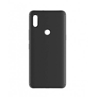 Back Panel Cover For Itel A62 Black - Maxbhi Com