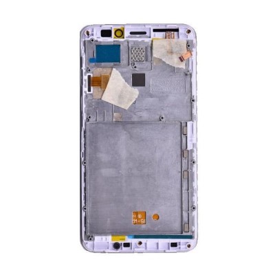 Lcd With Touch Screen For Lenovo A606 Black By - Maxbhi Com