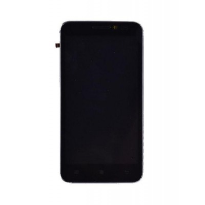 Lcd With Touch Screen For Lenovo A606 Black By - Maxbhi Com