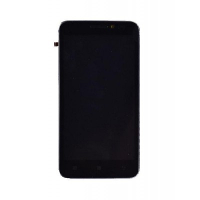 Lcd With Touch Screen For Lenovo A606 Black By - Maxbhi Com