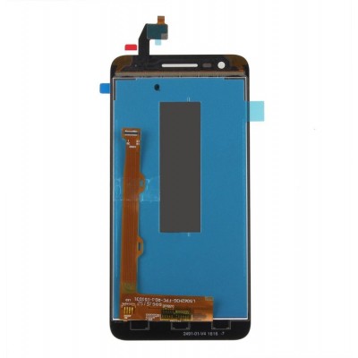 Lcd With Touch Screen For Lenovo Vibe C2 Black By - Maxbhi Com