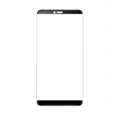 Replacement Front Glass For Vodafone Smart X9 Black By - Maxbhi Com