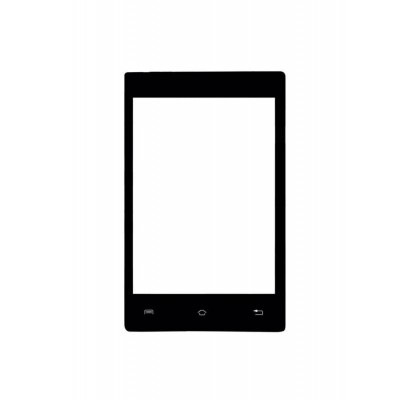 Replacement Front Glass For Lava B1 Black By - Maxbhi Com