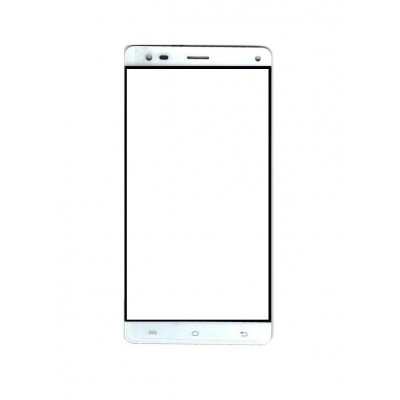 Replacement Front Glass For Lava Grand 2 White By - Maxbhi Com
