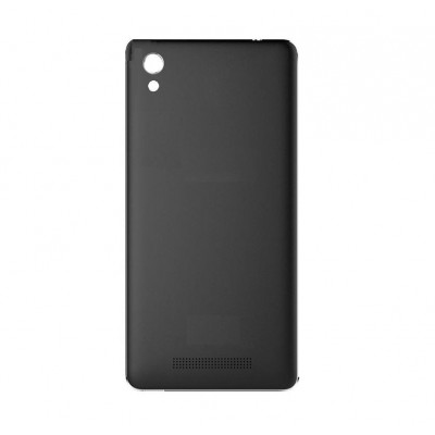 Back Panel Cover For Lava Iris 702 Black - Maxbhi Com