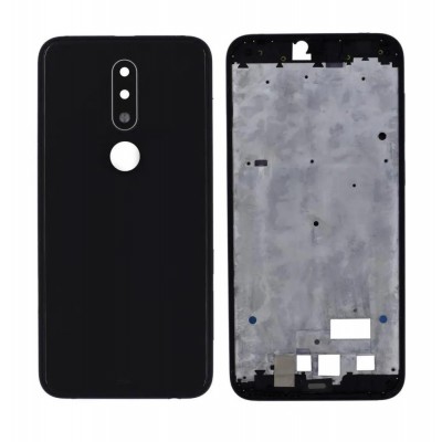 Full Body Housing For Nokia 6 1 Plus Black - Maxbhi Com