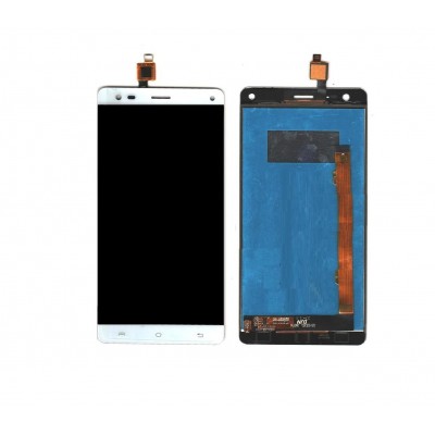 Lcd With Touch Screen For Lava Grand 2 White By - Maxbhi Com