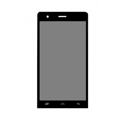 Lcd With Touch Screen For Lava Iris 800 White By - Maxbhi Com
