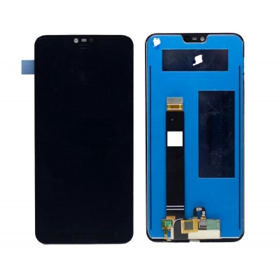 Lcd With Touch Screen For Nokia 6 1 Plus White By - Maxbhi Com