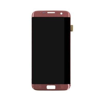 Lcd With Touch Screen For Samsung Galaxy S7 Edge Pink Gold By - Maxbhi Com