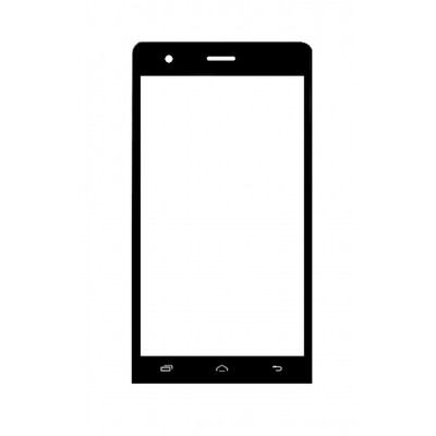 Replacement Front Glass For Lava Iris 800 White By - Maxbhi Com