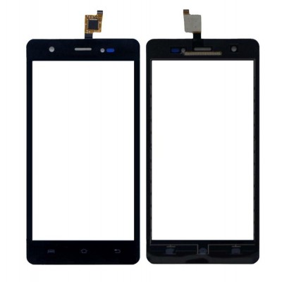 Touch Screen Digitizer For Lava Iris 820 Black By - Maxbhi Com