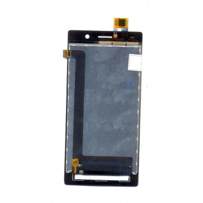 Lcd With Touch Screen For Intex Cloud Power Plus White By - Maxbhi Com