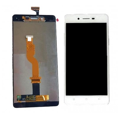 Lcd With Touch Screen For Oppo A51 White By - Maxbhi Com