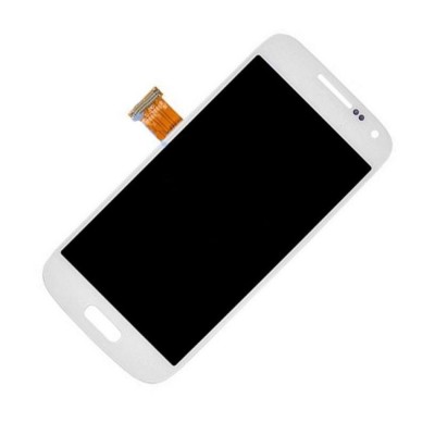 Lcd With Touch Screen For Samsung I9192 Galaxy S4 Mini With Dual Sim White By - Maxbhi Com
