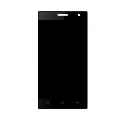 Lcd With Touch Screen For Spice Xlife M44q White By - Maxbhi Com