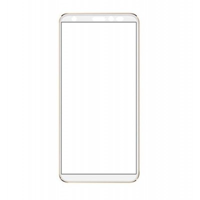 Replacement Front Glass For Comio X1 White By - Maxbhi Com