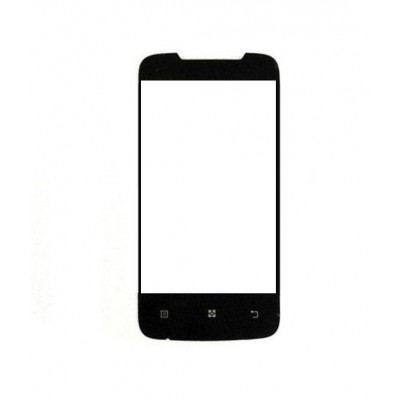 Replacement Front Glass For Lenovo A375 Black By - Maxbhi Com