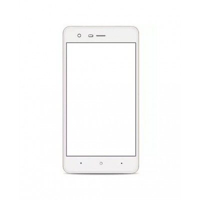 Replacement Front Glass For Lephone W10 Silver By - Maxbhi Com