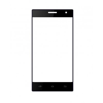 Replacement Front Glass For Spice Xlife M44q Gold By - Maxbhi Com