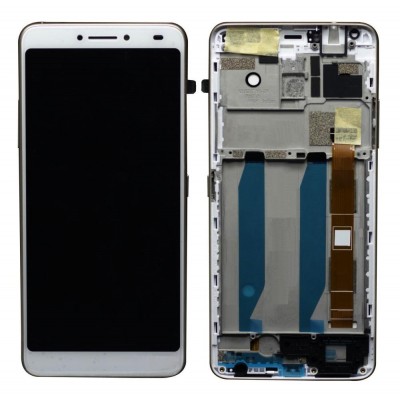 Lcd With Touch Screen For Comio X1 Note Gold By - Maxbhi Com