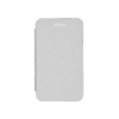 Flip Cover For Gionee F105 White By - Maxbhi Com