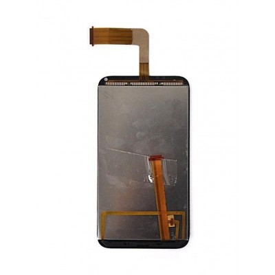 Lcd With Touch Screen For Htc Incredible S S710e G11 Black By - Maxbhi Com