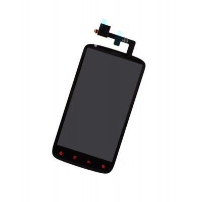 Lcd With Touch Screen For Htc Sensation Xe Black By - Maxbhi Com