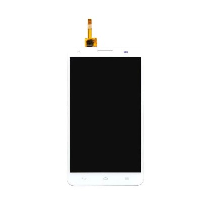 Lcd With Touch Screen For Huawei Honor 3x G750 White By - Maxbhi Com