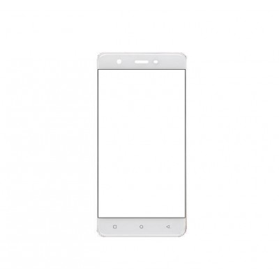 Replacement Front Glass For Gionee F105 White By - Maxbhi Com