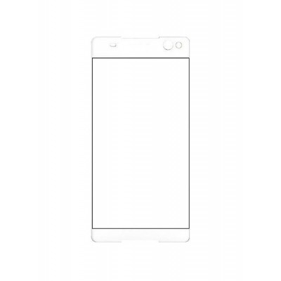 Replacement Front Glass For Sony Xperia C6 White By - Maxbhi Com