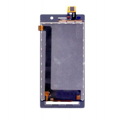 Lcd With Touch Screen For Intex Aqua Power Plus White By - Maxbhi Com