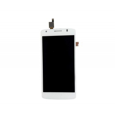 Lcd With Touch Screen For Intex Aqua Star 2 Hd White By - Maxbhi Com