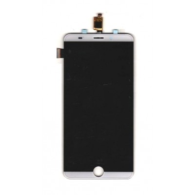 Lcd With Touch Screen For Intex Aqua View White By - Maxbhi Com