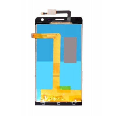 Lcd With Touch Screen For Lava Iris Fuel 50 White By - Maxbhi Com