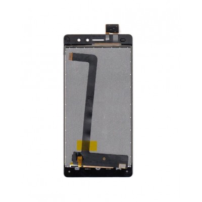 Lcd With Touch Screen For Lava X11 Black By - Maxbhi Com