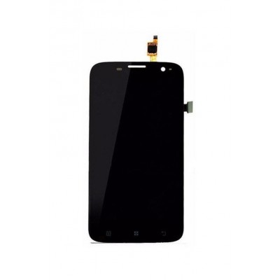Lcd With Touch Screen For Lenovo A859 Black By - Maxbhi Com