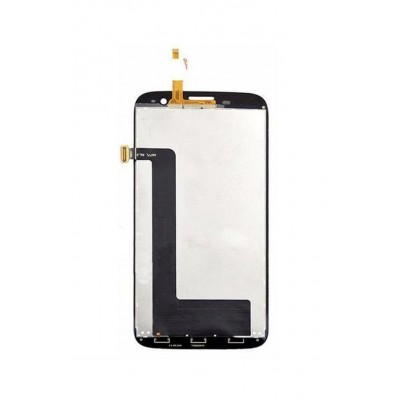 Lcd With Touch Screen For Lenovo A859 Black By - Maxbhi Com